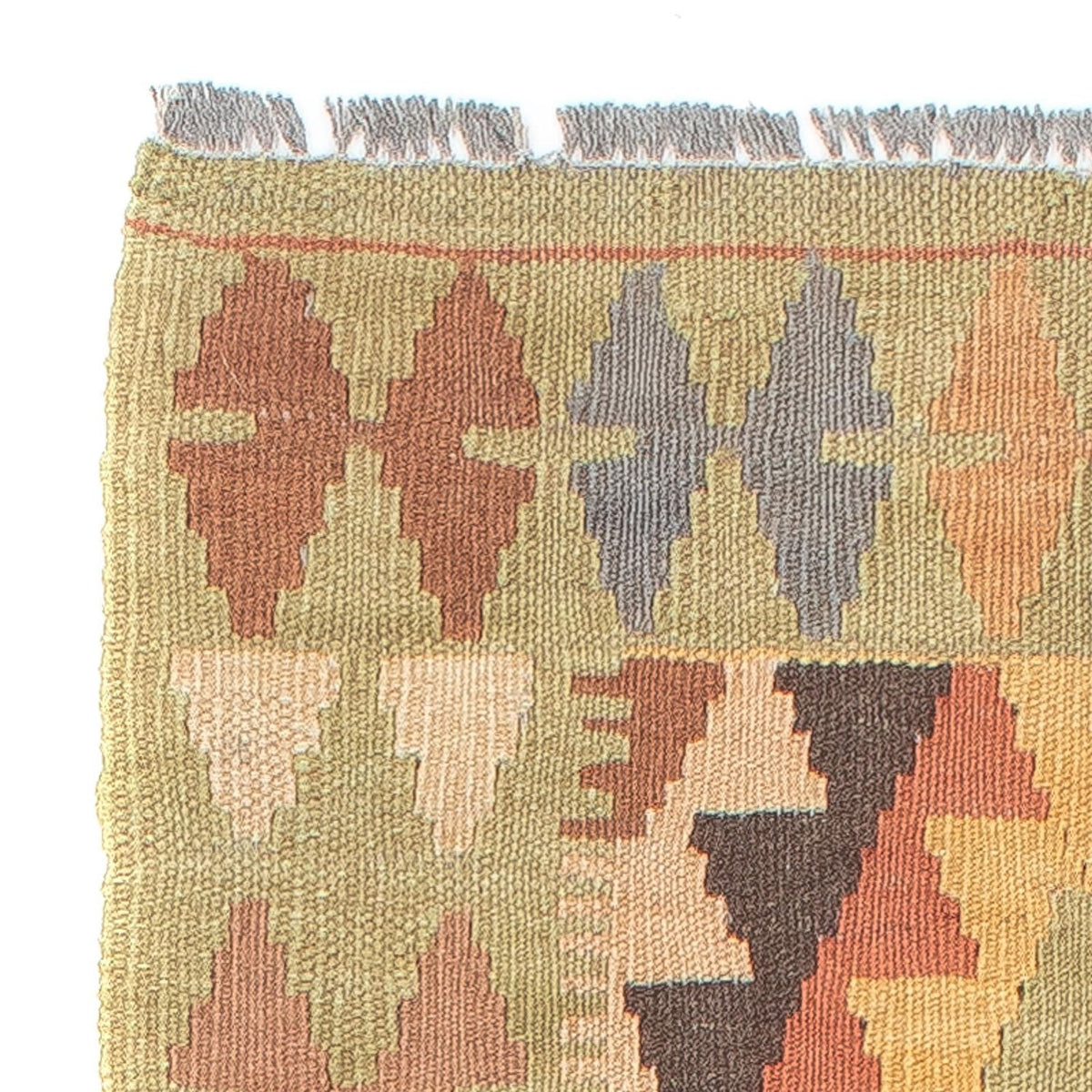 Biegacz Dywan Kelim - Splash - 194 x 48 cm - wielokolorowy