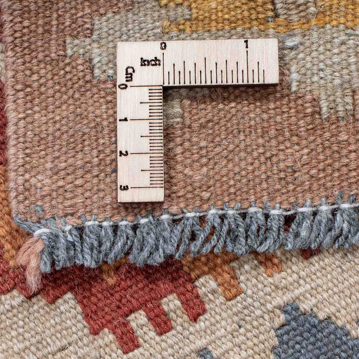 Biegacz Dywan Kelim - Splash - 197 x 62 cm - wielokolorowy