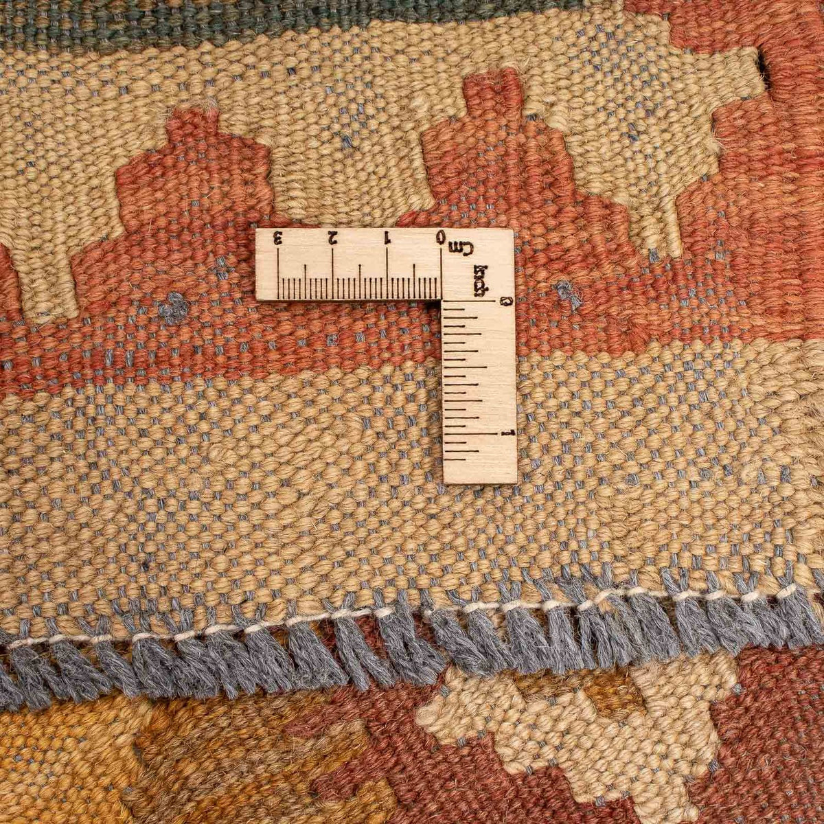 Biegacz Dywan Kelim - Splash - 321 x 91 cm - wielokolorowy