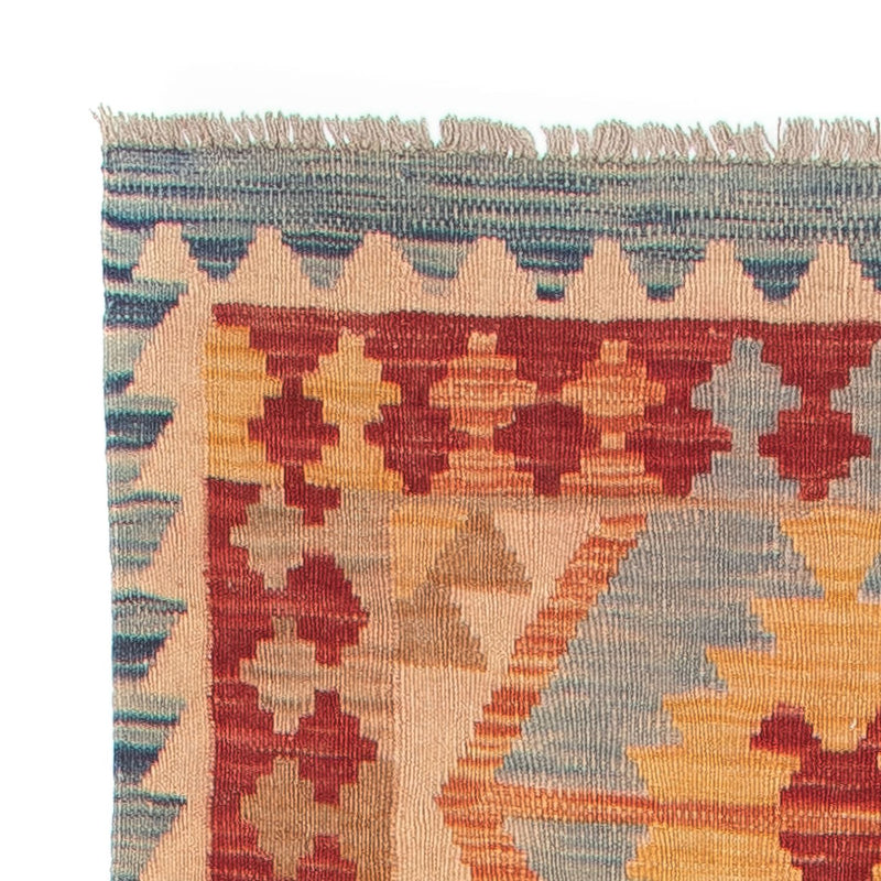 Biegacz Dywan Kelim - Splash - 389 x 81 cm - wielokolorowy