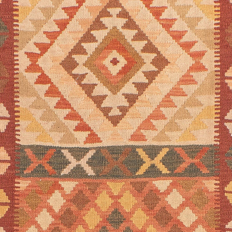 Biegacz Dywan Kelim - Splash - 397 x 95 cm - wielokolorowy