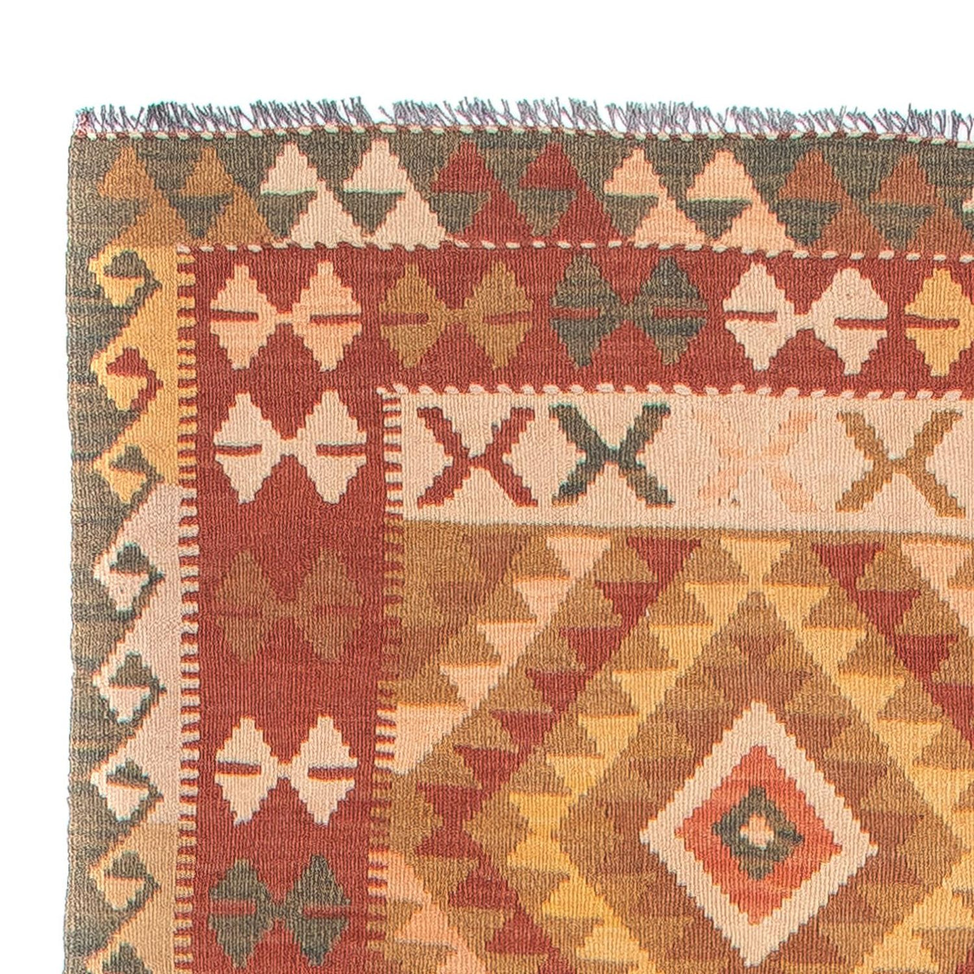 Kilim Maimana Dywan 397x95cm - Dywan wełniany