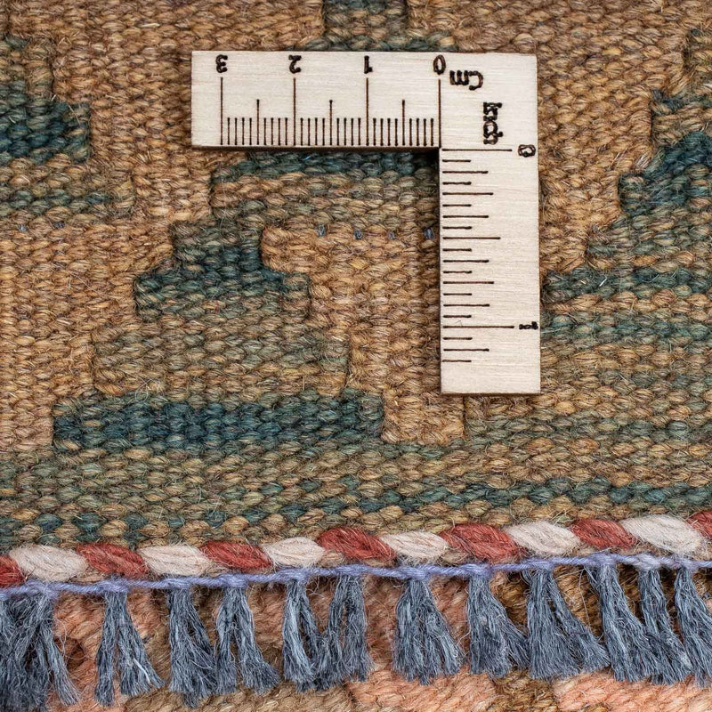 Biegacz Dywan Kelim - Splash - 397 x 95 cm - wielokolorowy