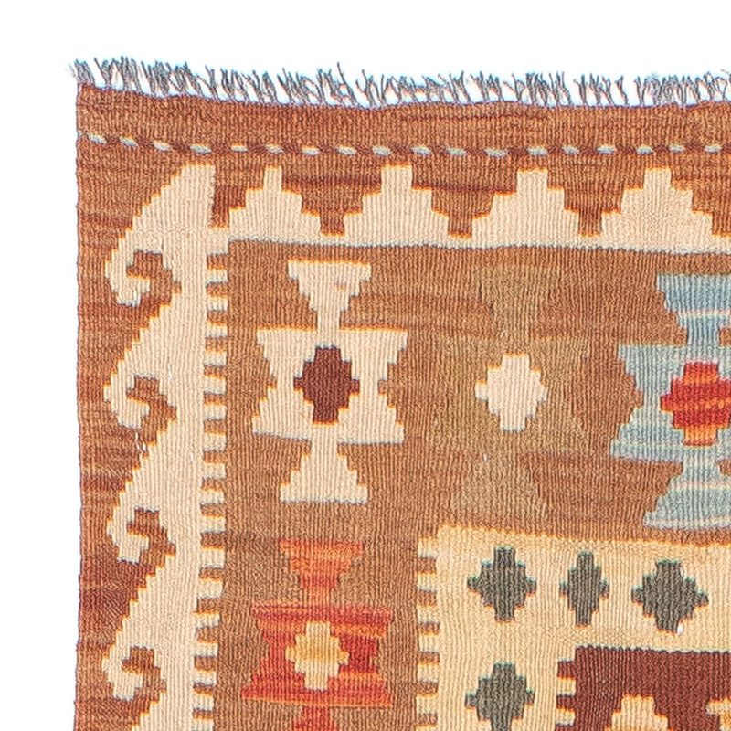 Biegacz Dywan Kelim - Splash - 254 x 81 cm - wielokolorowy