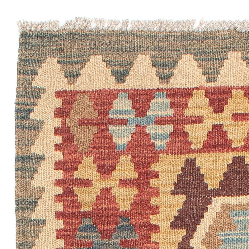 Biegacz Dywan Kelim - Splash - 198 x 64 cm - wielokolorowy