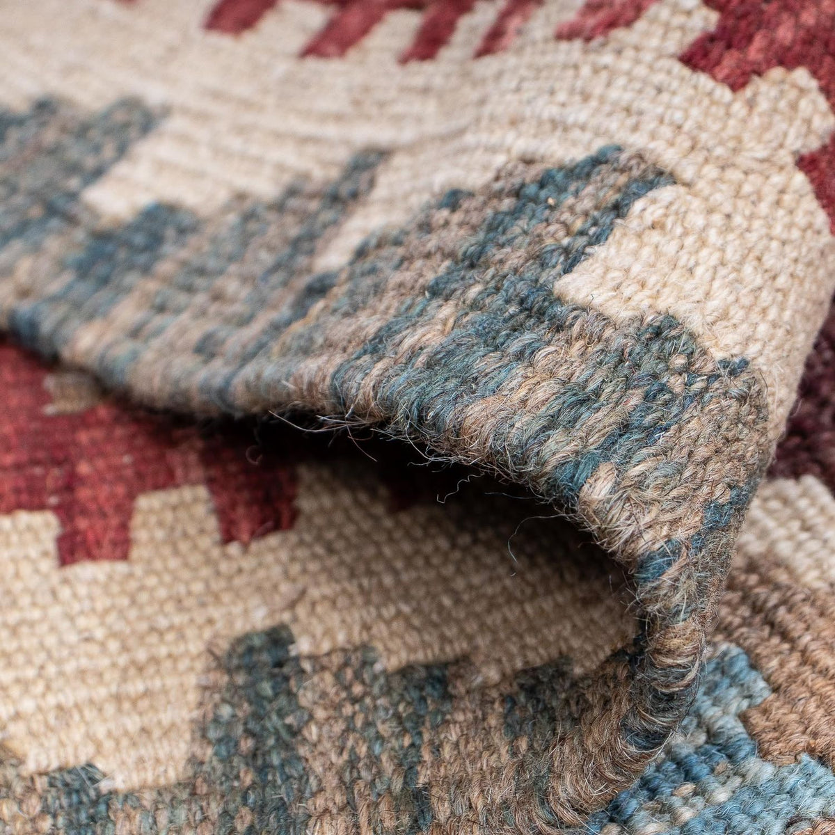 Biegacz Dywan Kelim - Splash - 198 x 64 cm - wielokolorowy