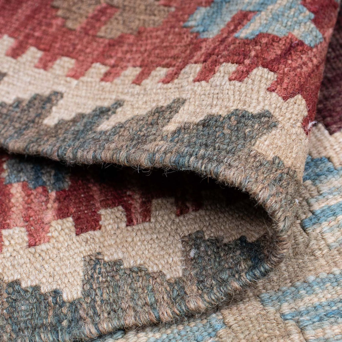 Biegacz Dywan Kelim - Splash - 200 x 67 cm - wielokolorowy