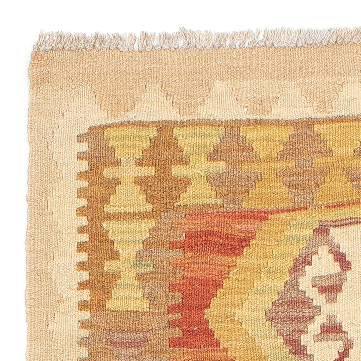 Biegacz Dywan Kelim - Splash - 194 x 64 cm - wielokolorowy