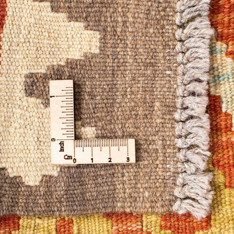 Biegacz Dywan Kelim - Orientalny - 191 x 72 cm - rdza