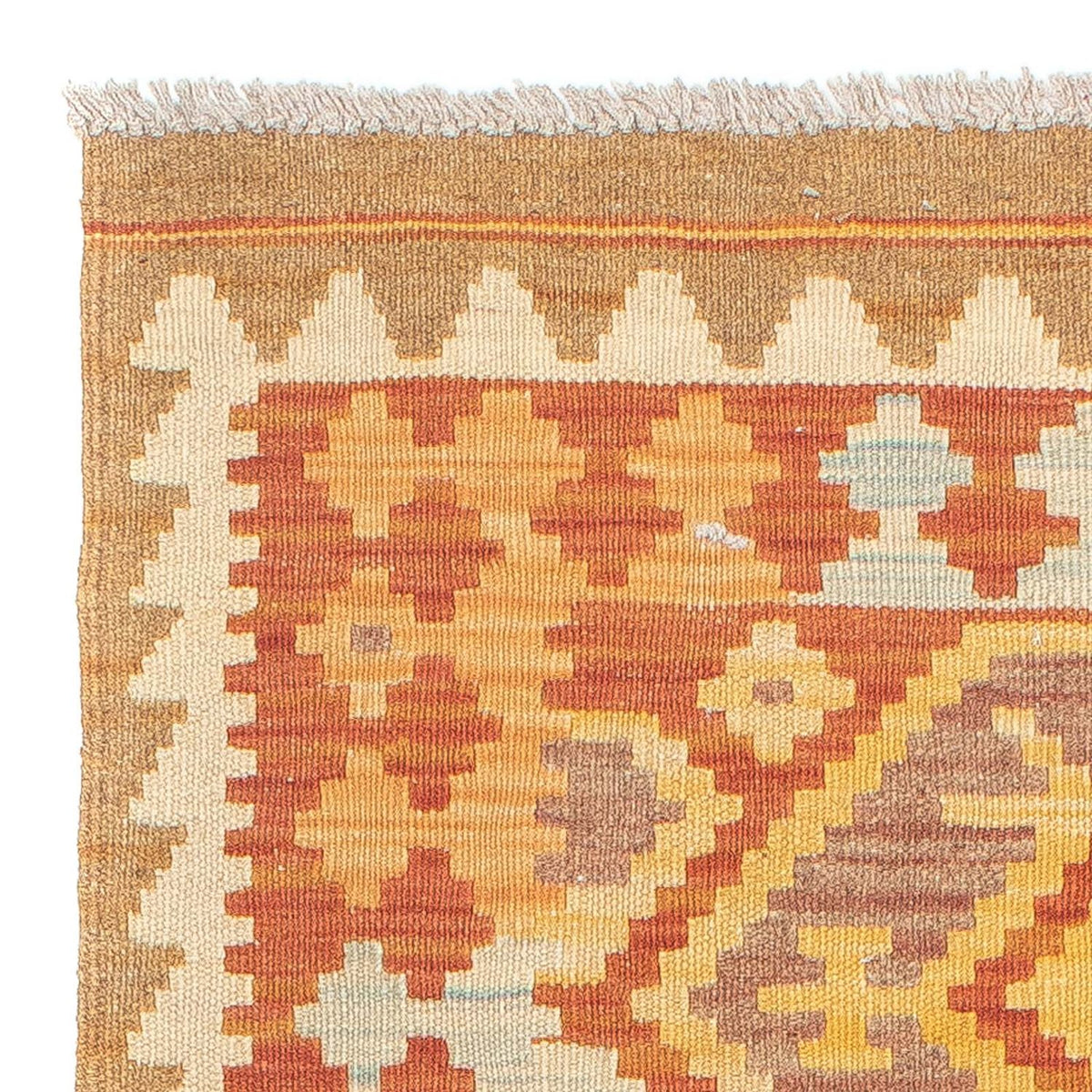 Biegacz Dywan Kelim - Splash - 189 x 69 cm - wielokolorowy