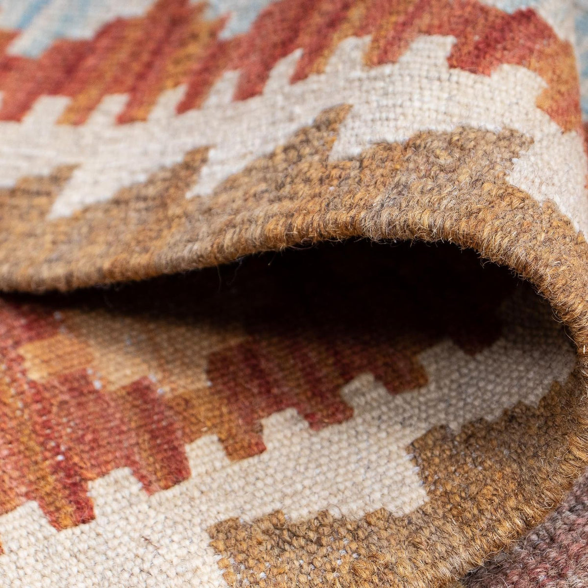 Biegacz Dywan Kelim - Splash - 189 x 69 cm - wielokolorowy