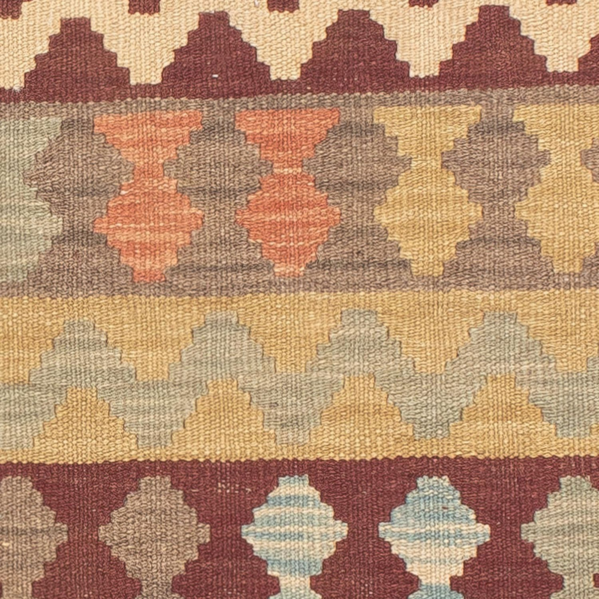 Biegacz Dywan Kelim - Splash - 200 x 62 cm - wielokolorowy