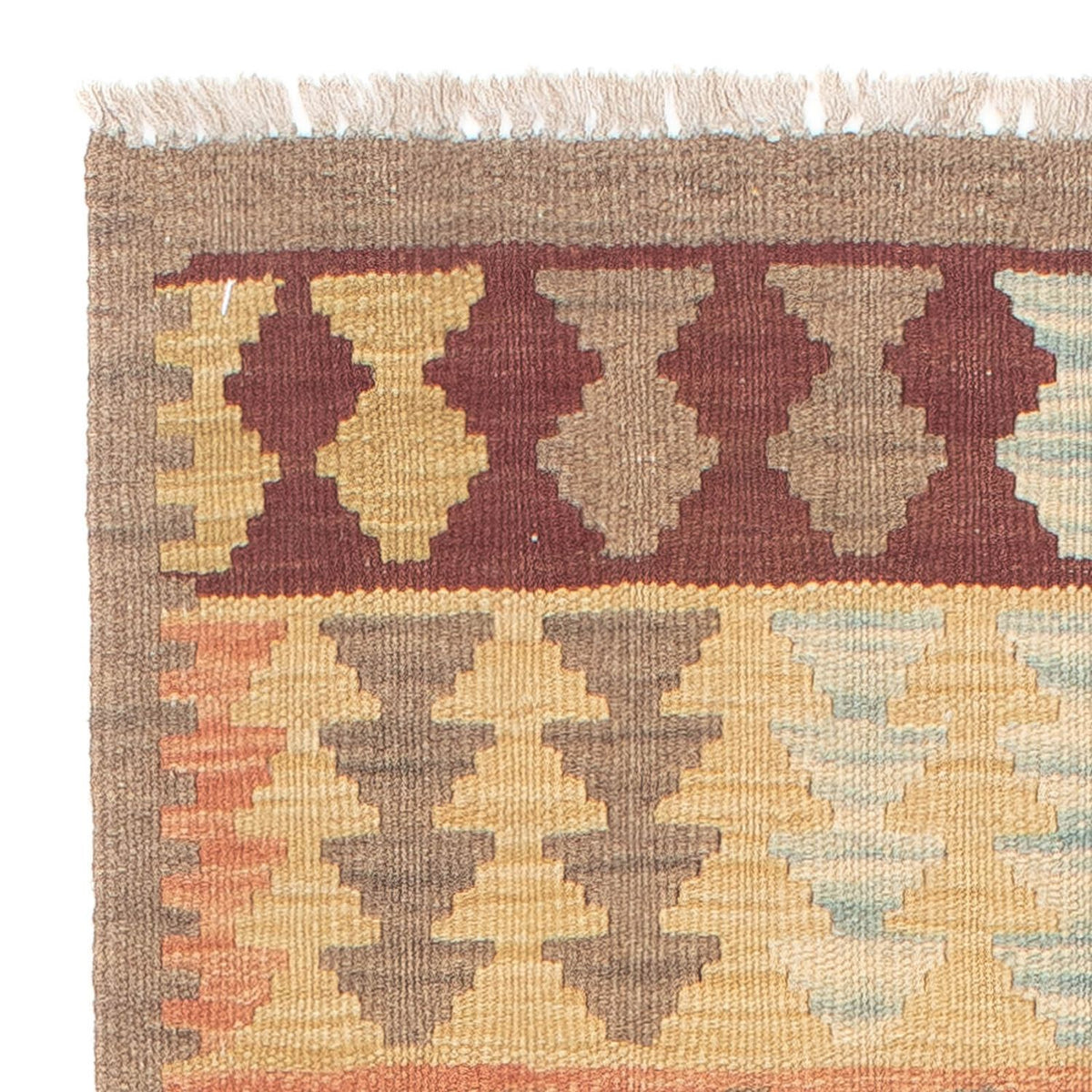 Biegacz Dywan Kelim - Splash - 200 x 62 cm - wielokolorowy