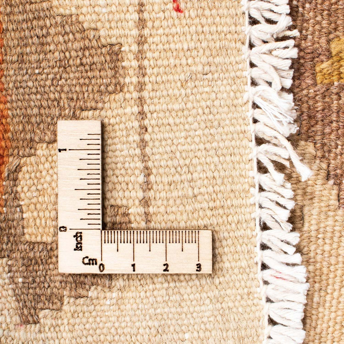 Dywan Kelim - Orientalny - 218 x 144 cm - beżowy