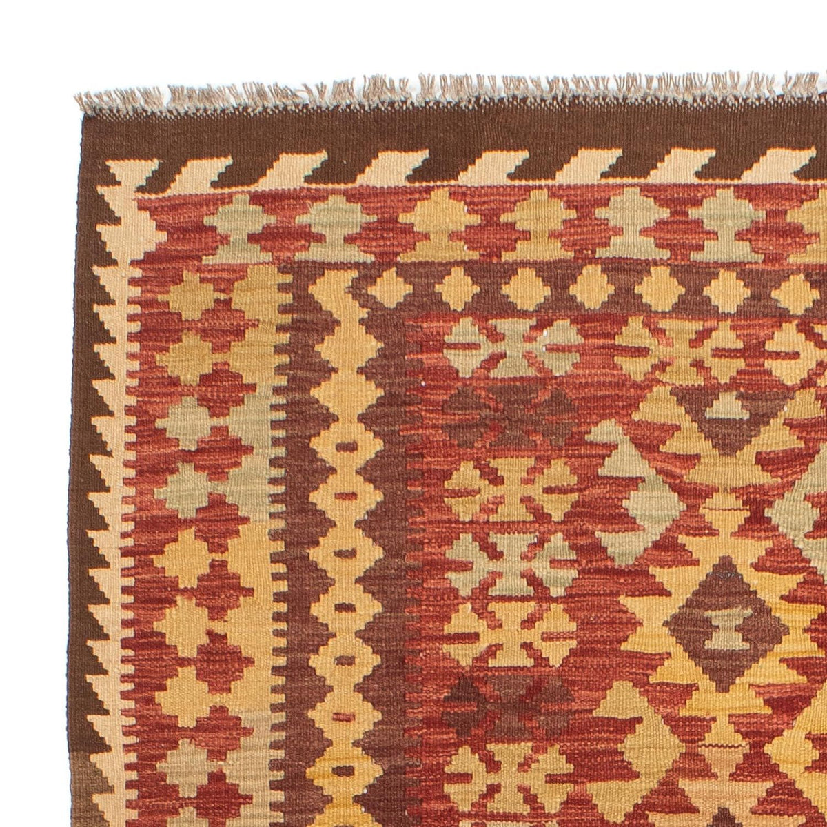 Dywan Kelim - Splash - 195 x 141 cm - wielokolorowy