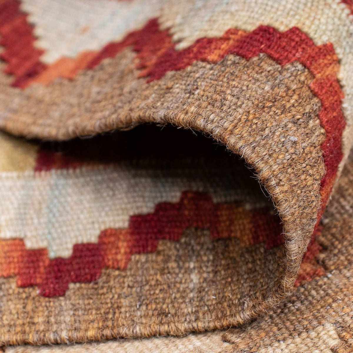 Biegacz Dywan Kelim - Splash - 222 x 57 cm - wielokolorowy