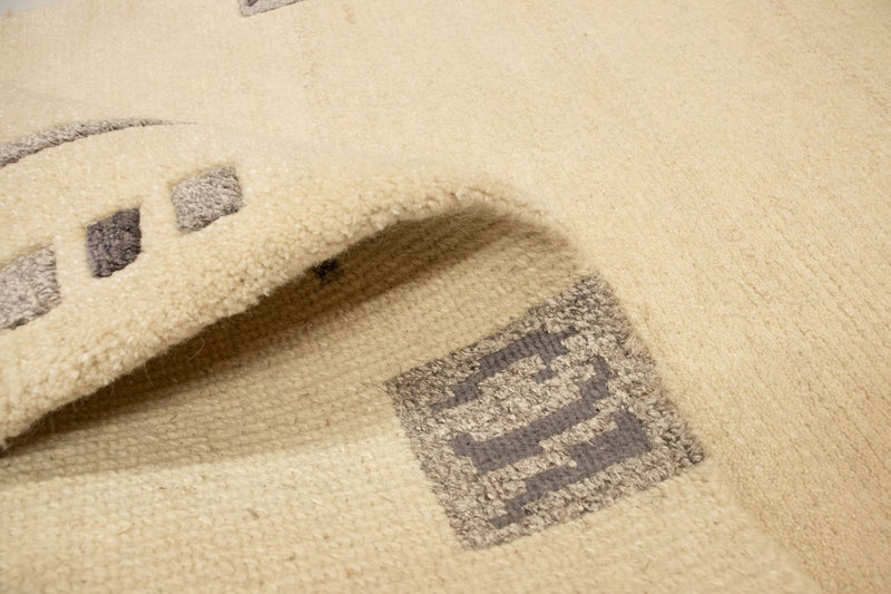 Dywan z Nepalu - 160 x 90 cm - beżowy