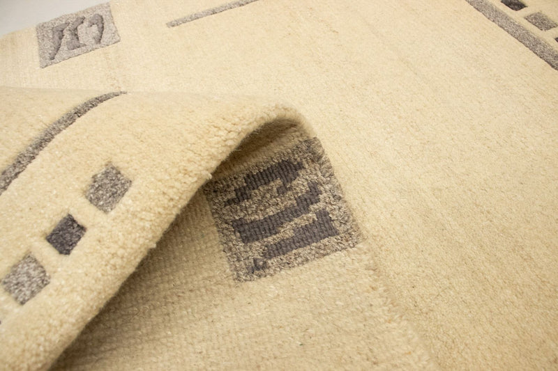 Dywan z Nepalu - 160 x 90 cm - beżowy