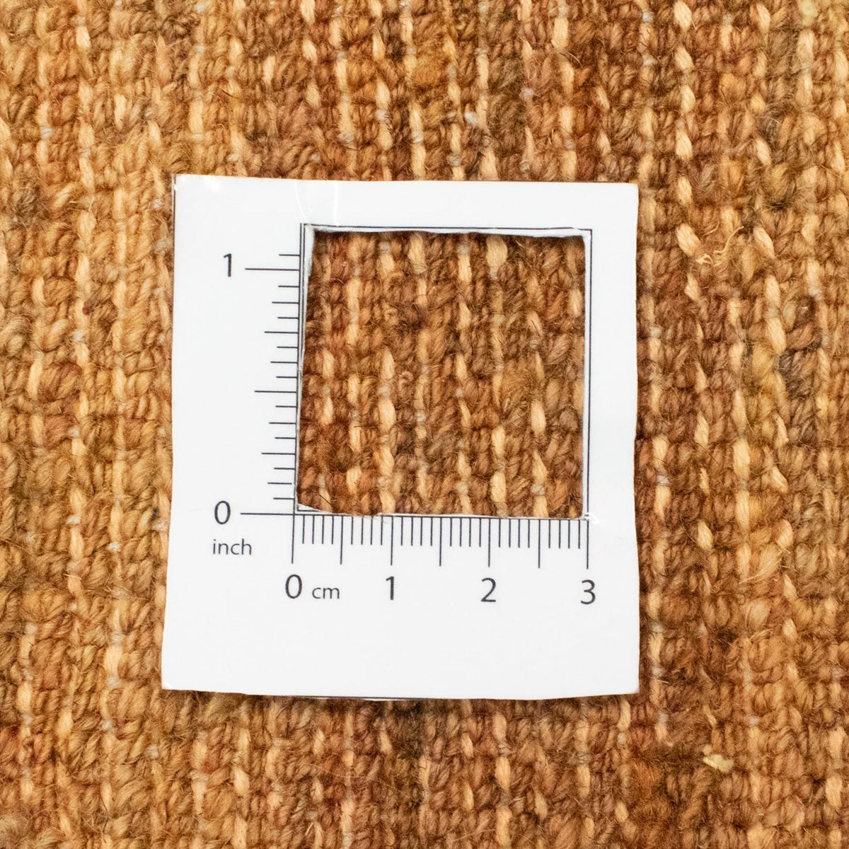 Dywan Gabbeh - perski - 242 x 211 cm - pomarańczowy