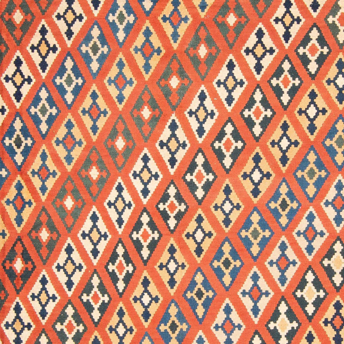 Dywan Kelim - Orientalny - 388 x 308 cm - wielokolorowy