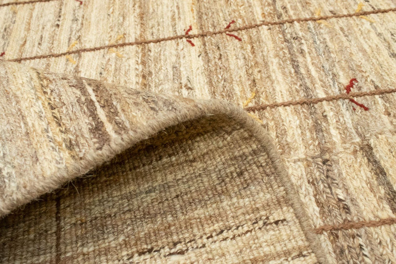 Dywan Gabbeh - perski - 178 x 110 cm - beżowy