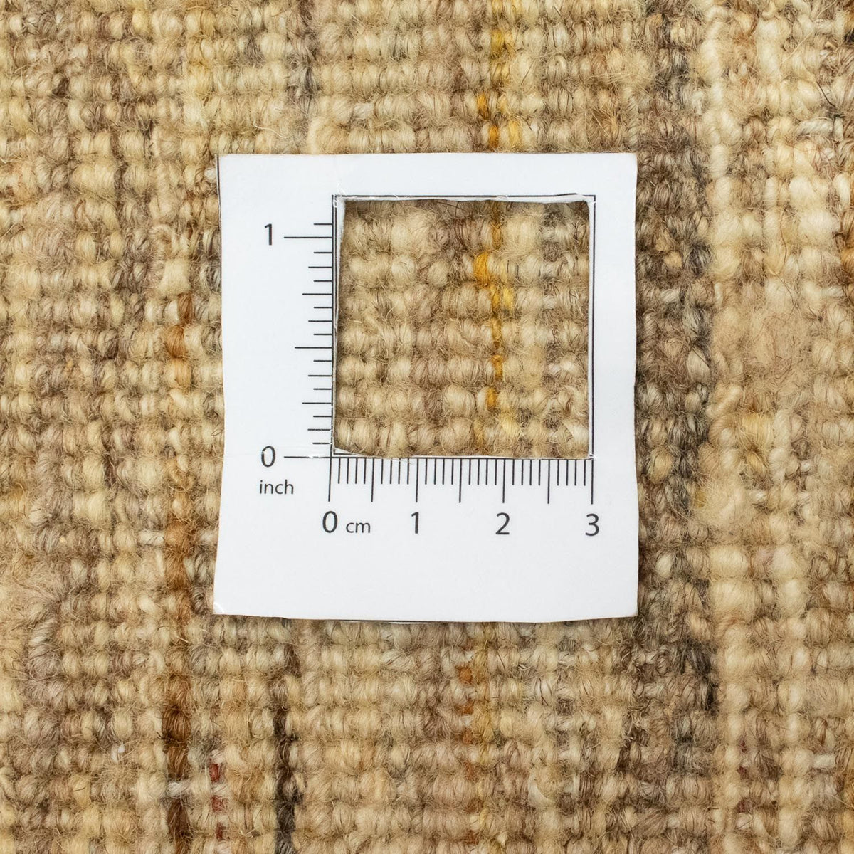 Dywan Gabbeh - perski - 152 x 98 cm - beżowy