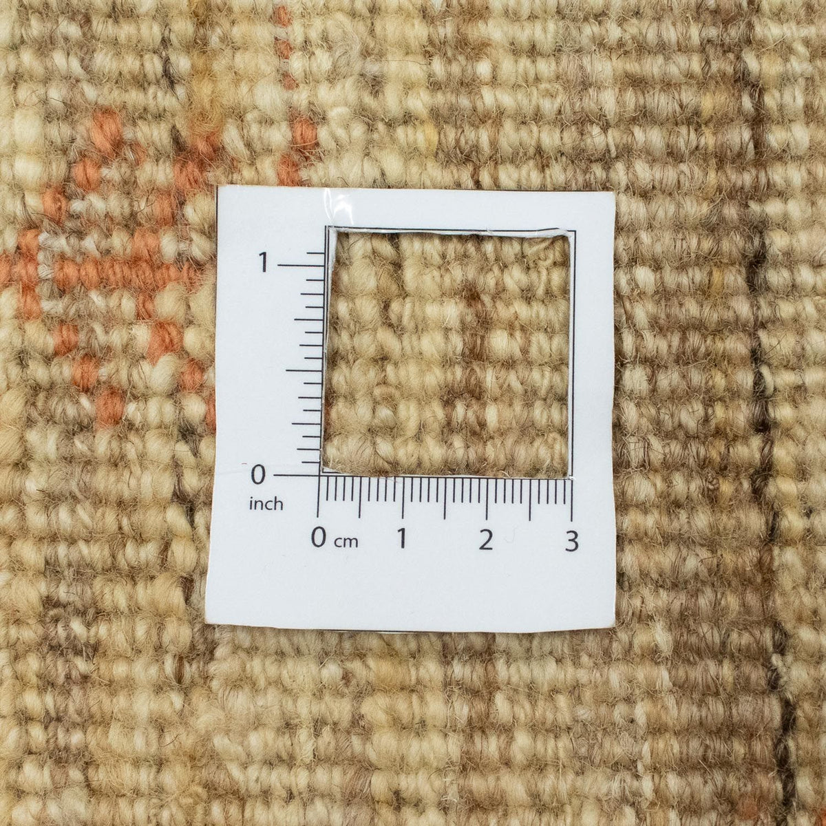 Dywan Gabbeh - perski - 166 x 118 cm - beżowy