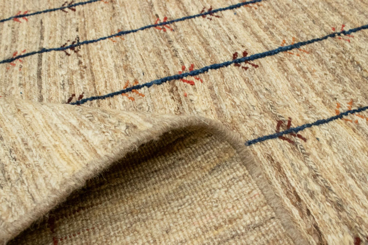 Dywan Gabbeh - perski - 200 x 140 cm - beżowy