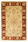 Dywan Zieglera 80x117cm - Dywan orientalny - Prostokątny / Beżowy / 80 x 117 cm Prostokątny