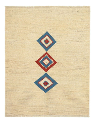 Dywan Gabbeh - perski - 190 x 148 cm - beżowy