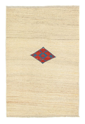 Dywan Gabbeh - perski - 170 x 118 cm - beżowy