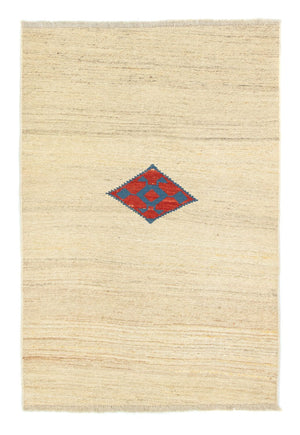 Dywan Gabbeh - perski - 170 x 118 cm - beżowy