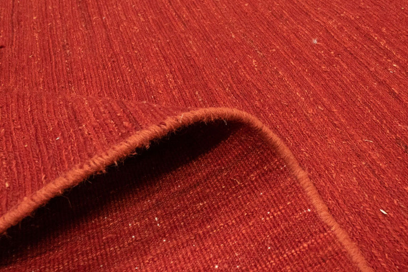 Dywan Gabbeh - perski - 190 x 140 cm - czerwony