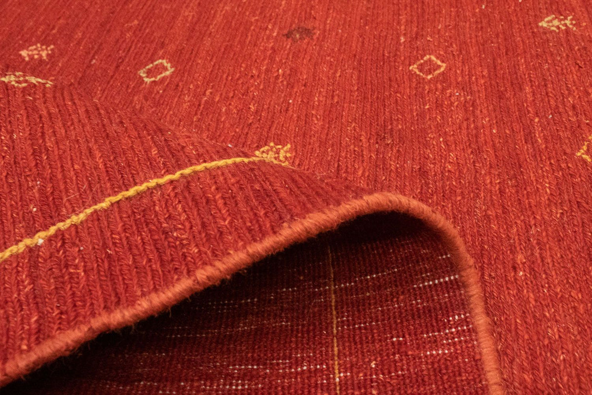 Dywan Gabbeh - perski - 180 x 113 cm - czerwony