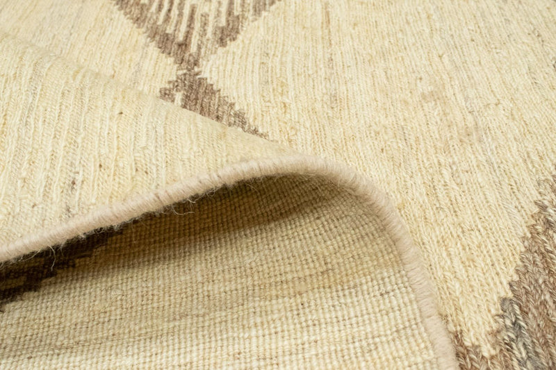 Dywan Gabbeh - perski - 198 x 146 cm - beżowy