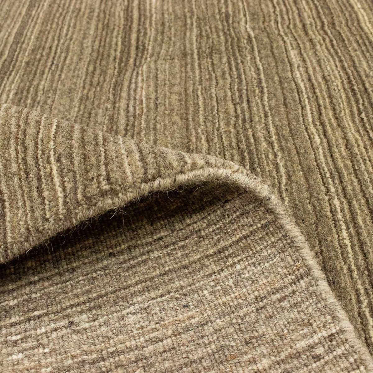 Dywan Gabbeh - Loribaft Perski - 240 x 170 cm - ciemnobrązowy