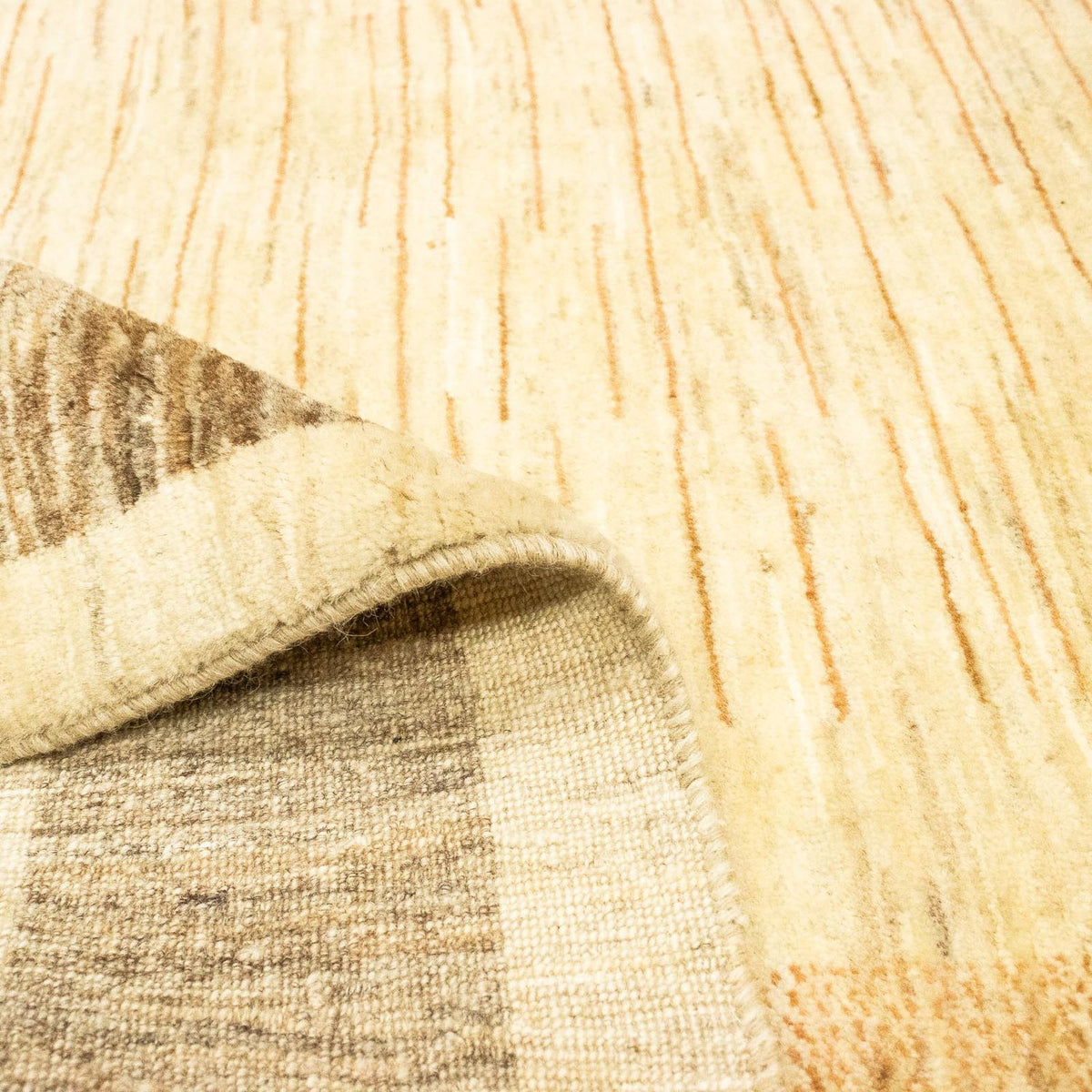 Dywan Gabbeh - Loribaft Perski - 195 x 146 cm - beżowy