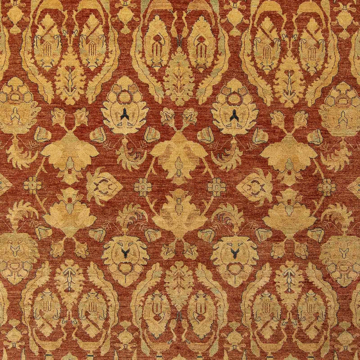 Perski dywan - Nomadyczny - 407 x 330 cm - rdza