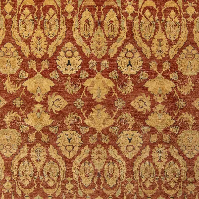 Perski dywan - Nomadyczny - 407 x 330 cm - rdza