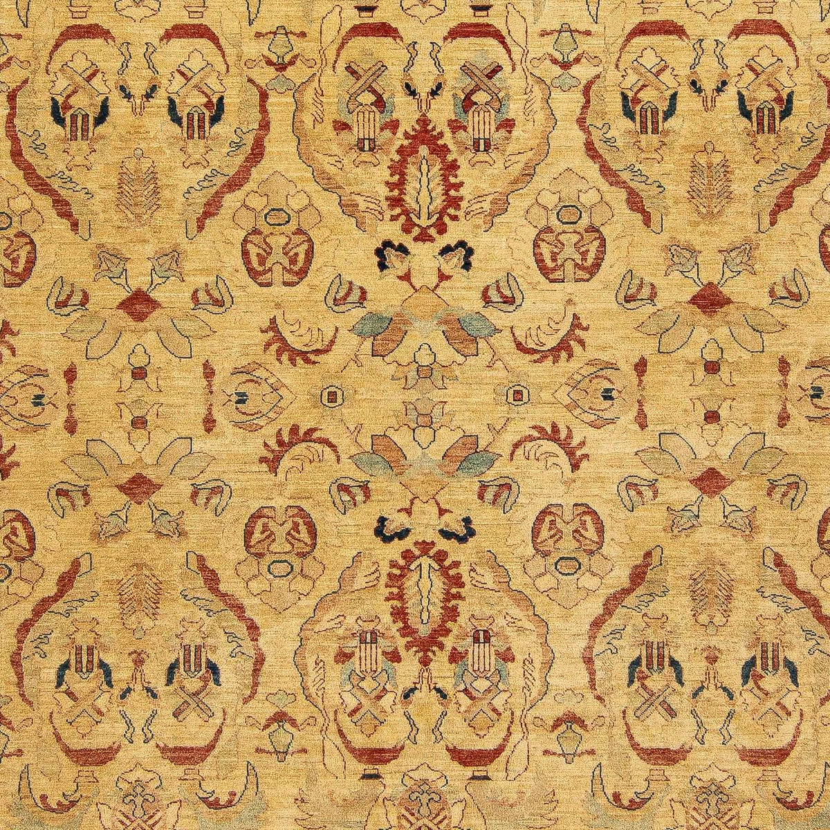 Perski dywan - Nomadyczny - 362 x 293 cm - brązowy