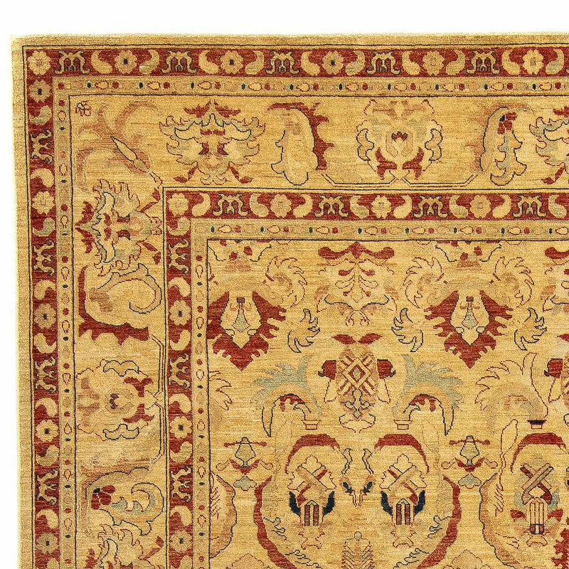 Perski dywan - Nomadyczny - 362 x 293 cm - brązowy