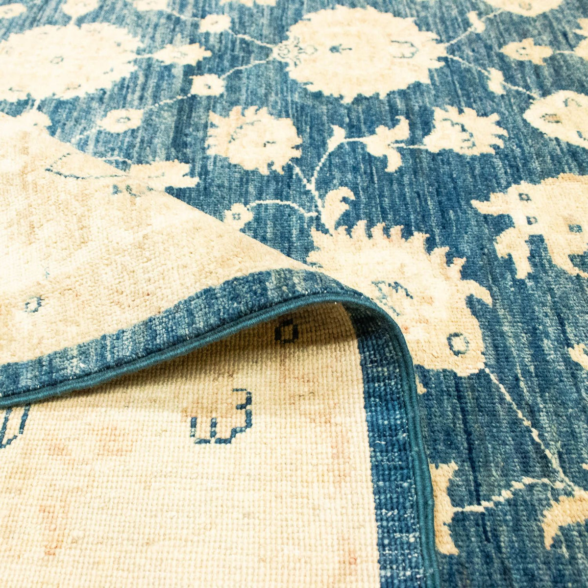 Dywan Zieglera - 267 x 189 cm - niebieski