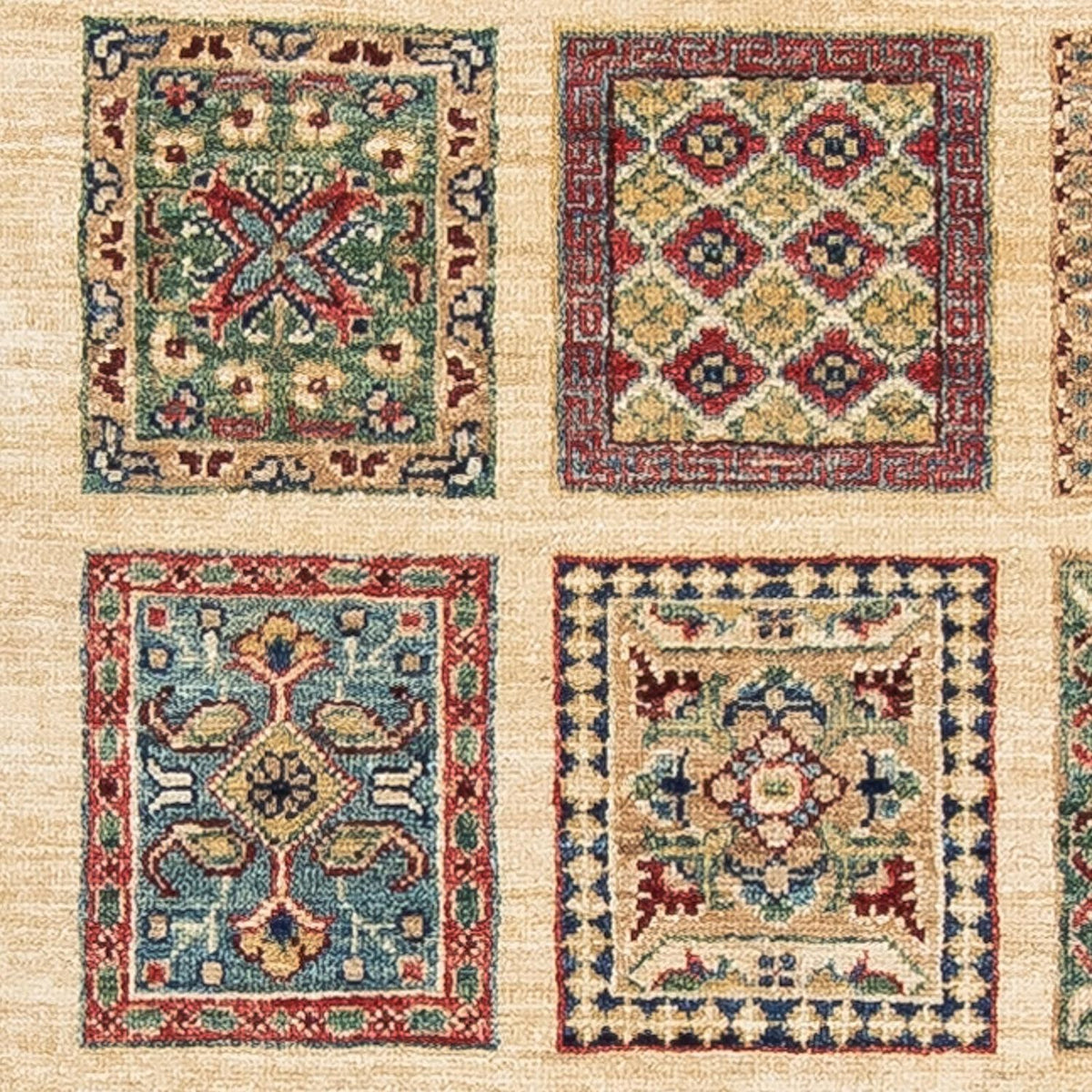 Biegacz Perski dywan - Nomadyczny - 283 x 75 cm - beżowy