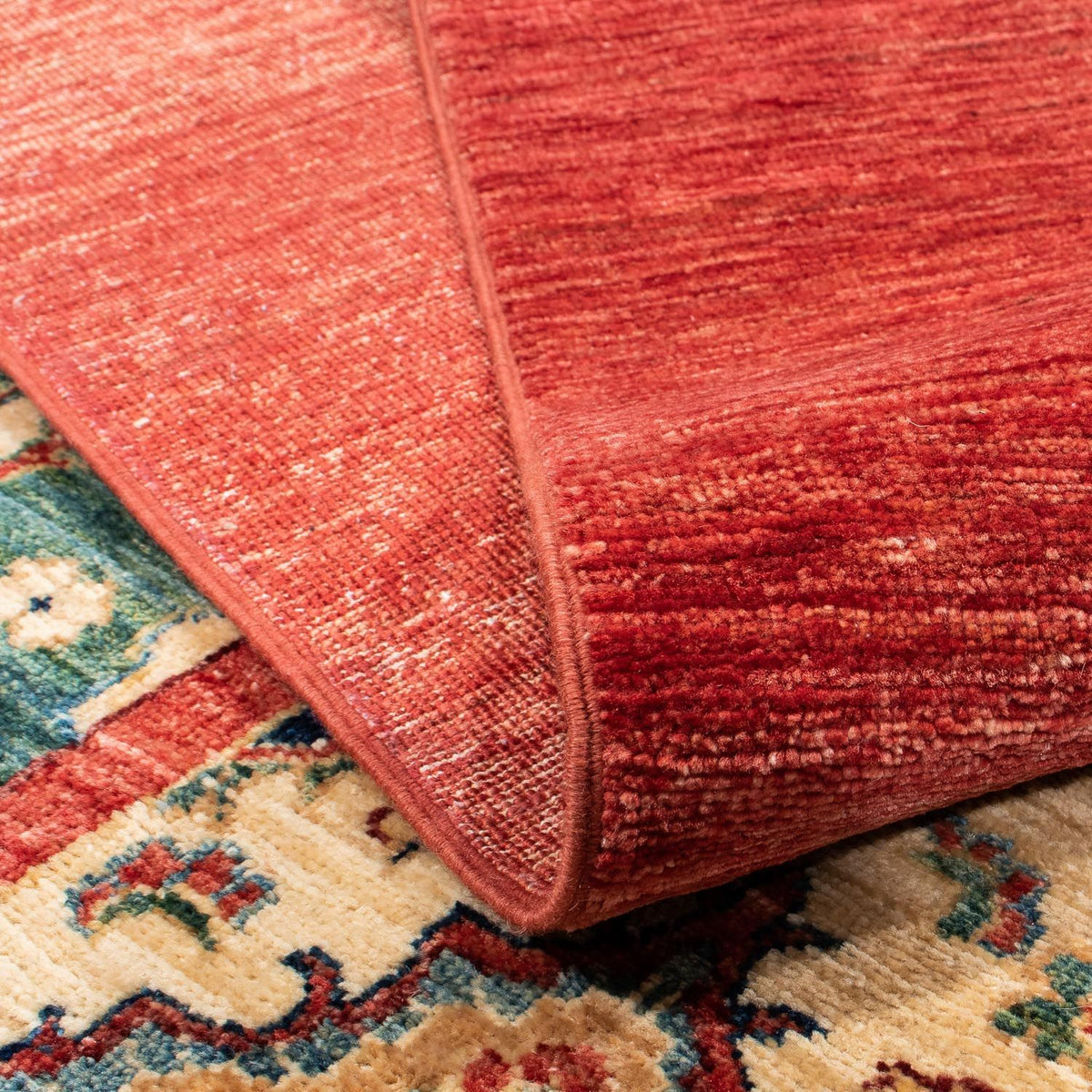 Dywan Zieglera - 243 x 172 cm - ciemna czerwień