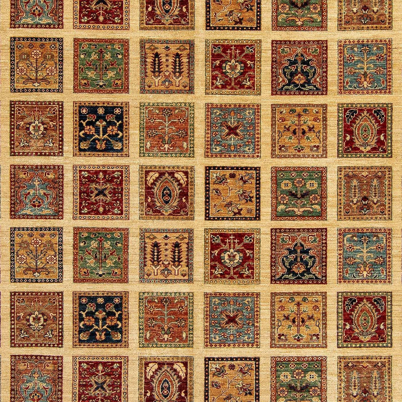 Perski dywan - Nomadyczny kwadratowy  - 325 x 306 cm - beżowy