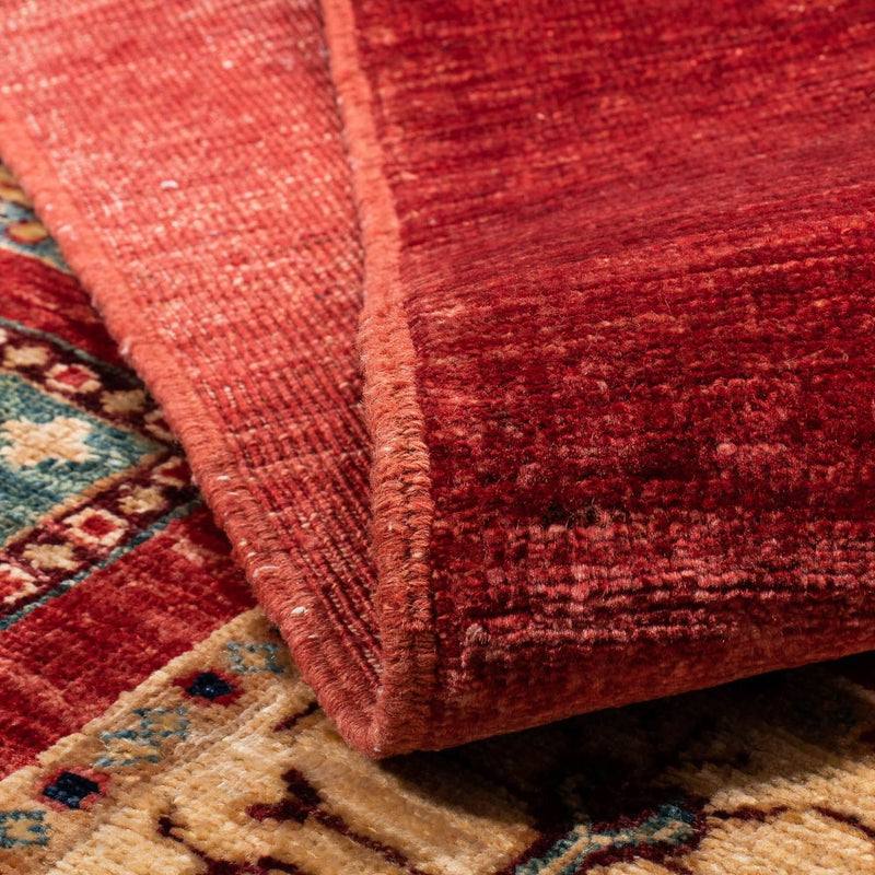 Dywan Zieglera - 240 x 173 cm - ciemna czerwień