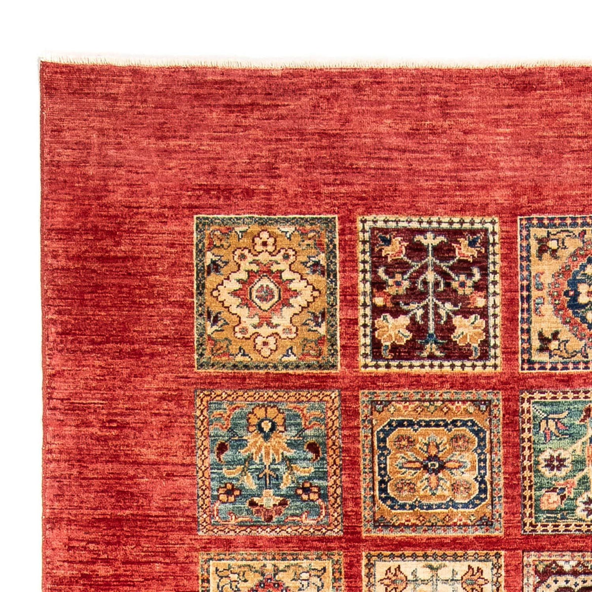 Dywan Zieglera - 237 x 170 cm - ciemna czerwień