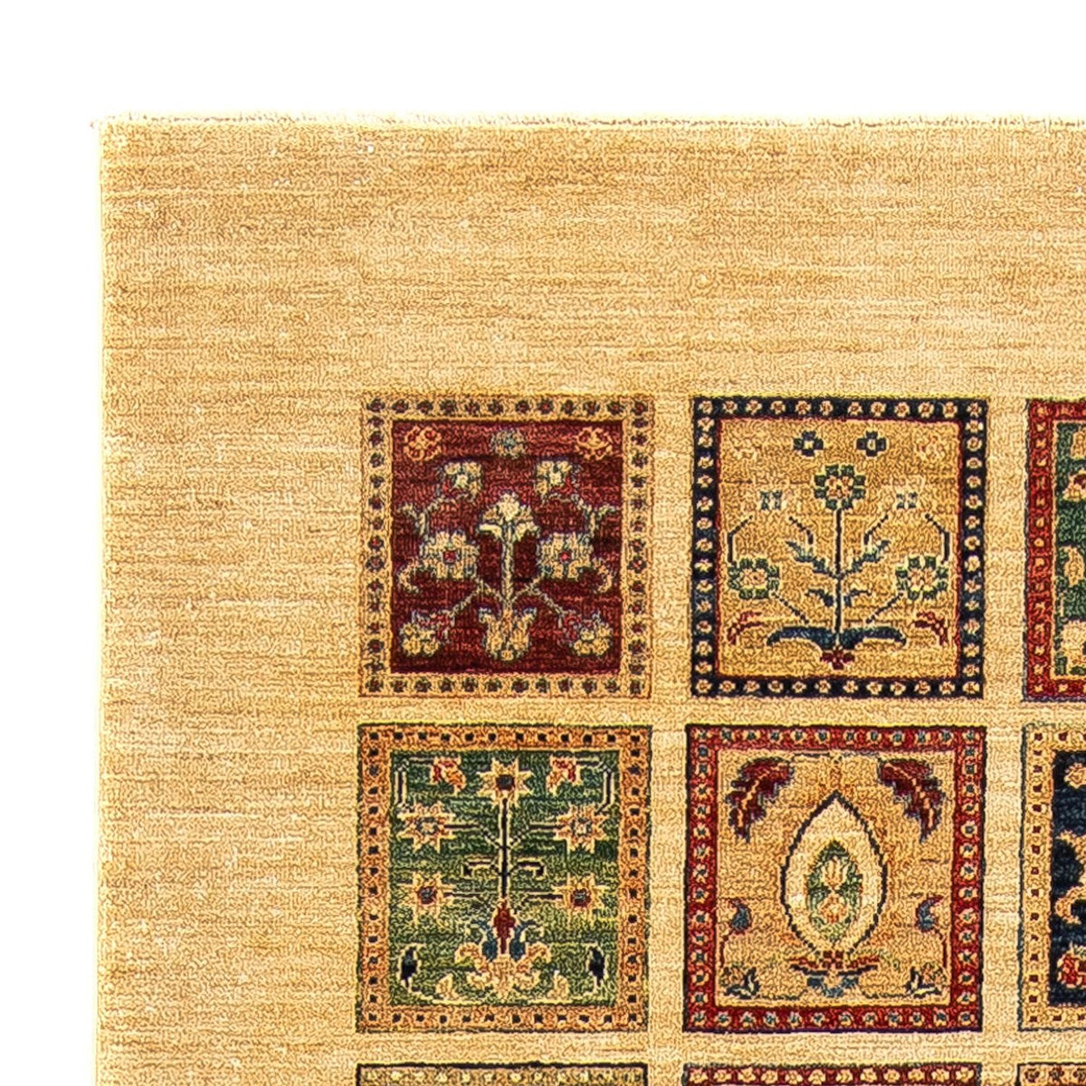 Biegacz Perski dywan - Nomadyczny - 360 x 128 cm - beżowy