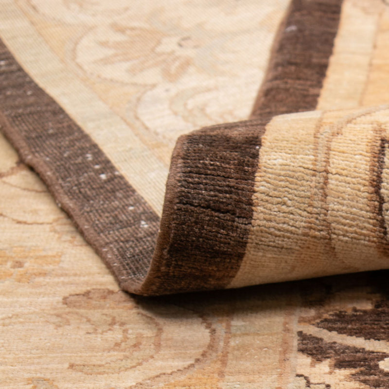 Dywan Zieglera - 465 x 368 cm - brązowy