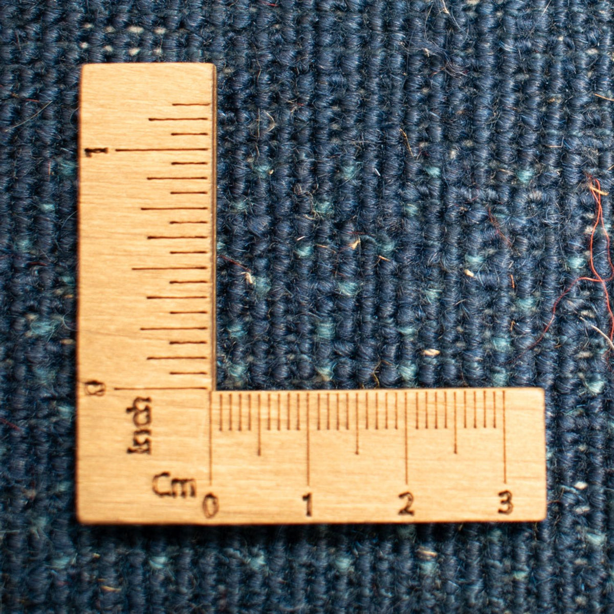 Dywan Gabbeh - Loribaft Perski - 132 x 75 cm - ciemnoniebieski